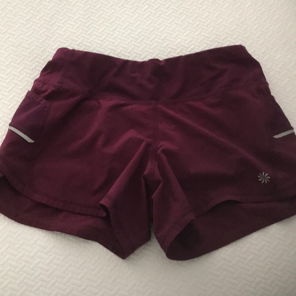 Athleta running shorts